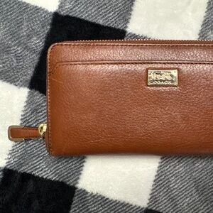 Coach leather wallet